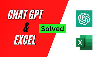 How To Use Chat GPT To Solve Excel Problem