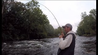 Day 1 Salmon Fishing the Salmon River - The Futility