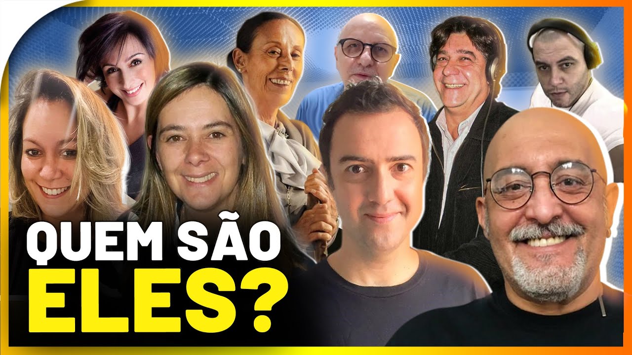 Duvido você adivinhar quais dubladores brasileiros fizeram as vozes destes  personagens