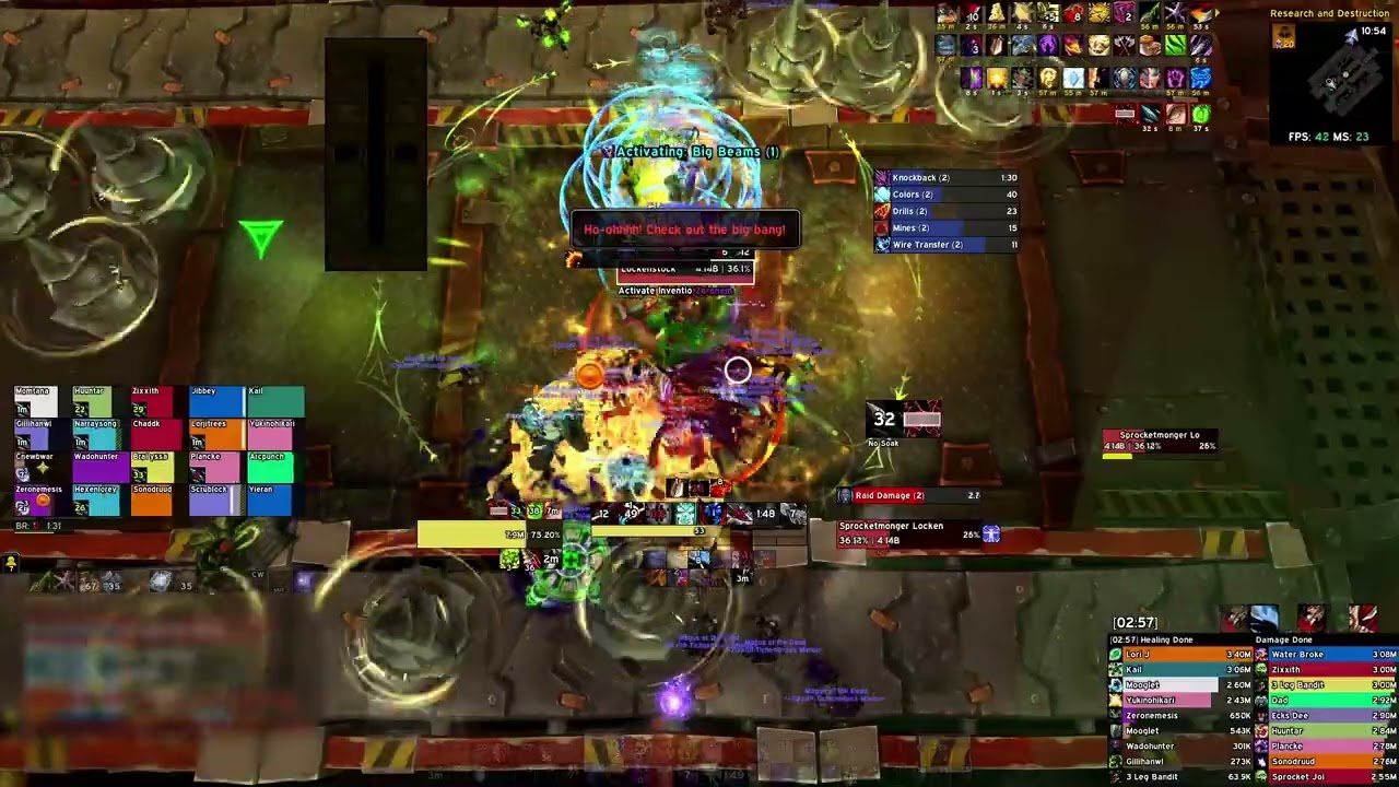 Mythic Sprocketmonger Lockenstock | Subtlety Rogue | 100 Parse