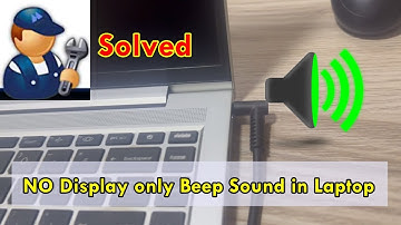 NO Display only Beep Sound in Laptop Solved | 2023