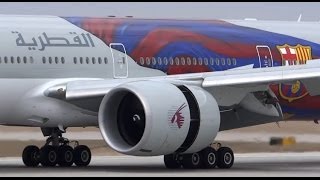 This is what the joy of plane spotting all about! i love filming these
special liveries and one my favorites. thanks to qatar airways for
sendi...