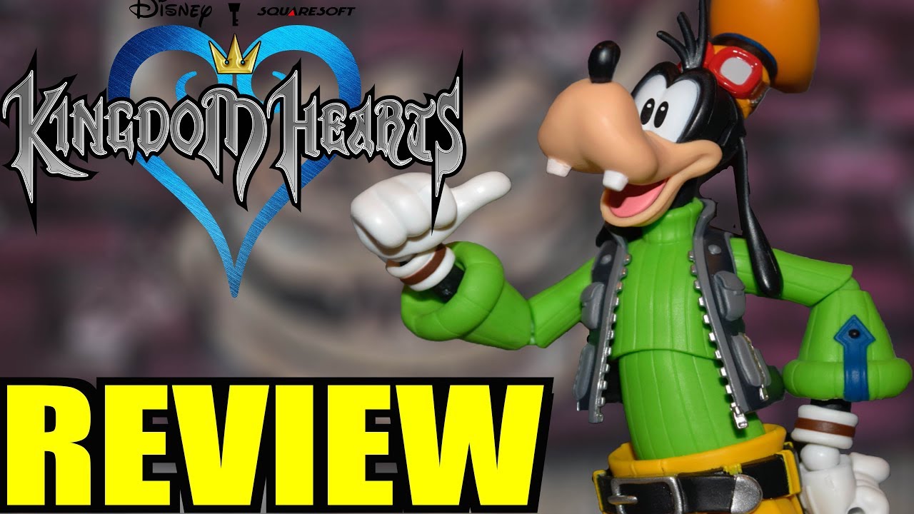 S.H. Figuarts Kingdom Hearts Goofy Review - YouTube