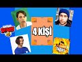 4 KİŞİLİK HESAPLAŞMA MODU! Brawl Stars