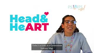 P.S. ARTS To-Go! Head & Heart Special Edition - Generations Journey Map with Edlin