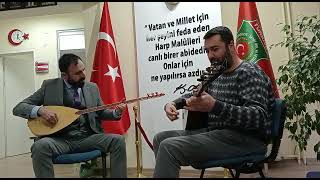 Abdullah Gazioğlu Ve Hasan Demirkiran Ile Birlikte Çanakkale Türküsünü Icra Ettiler