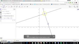 Distance from a Point to a Line Visual