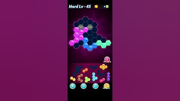 Block! Hexa Puzzle~Master block 9 to 10 levels~ level-45