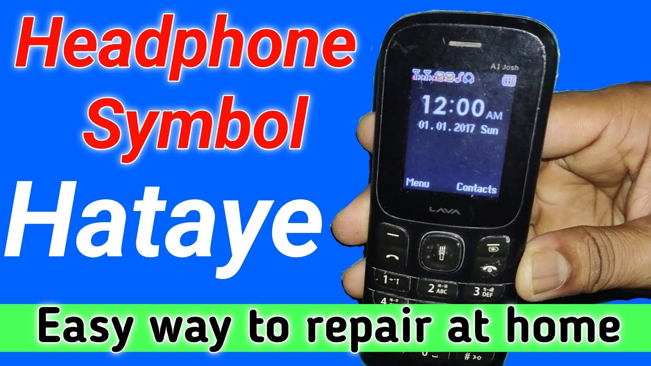 lava a1 earphone remove|| lava a1 headphone remove|| remove earphone symbol