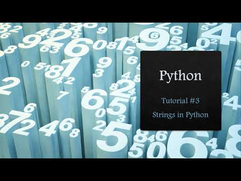 Python Tutorial | #3 Strings in Python