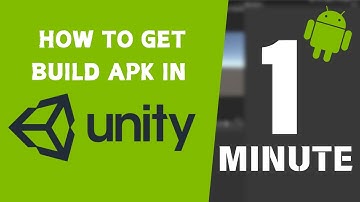 HOW TO GET BUILD APK IN UNITY IN 1 MINUTE 2025