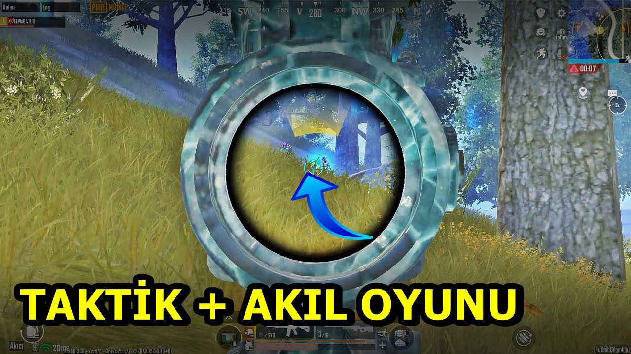 TAKTİK & AKIL OYUNU HER ŞEY VAR ! ONE MAN SQUAD PUBG MOBİLE