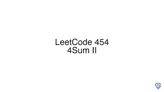 LeetCode 454: 4Sum II