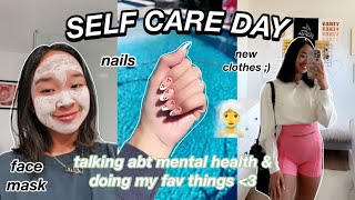 SELF CARE DAY | talking about mental health & doing my favorite things! Nicole Laeno