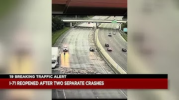 Messing morning commute: Fatal crash & diesel spill result in delays Friday on I-71