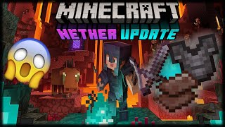 (Nether Update) !گەورەترین ئەپدەیتی ماینکرافت! ئارمۆری نوێ کە لە دایمۆند بەهێزترە، وەحشی نوێ