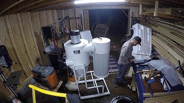 JET JCDC-2 cyclone dust collector unbox & assembly