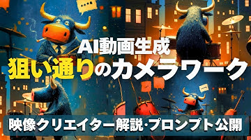 AI動画の“動きの質”が激変。プロが使うカメラワーク＆プロンプト超解説【Kling AI】