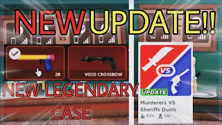 how to decorate your weapons in murder vs sheriff duels in roblox