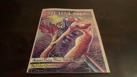 Mythical Mermaids by Color Questopia Flip Thru