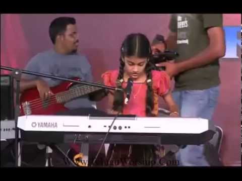 Chinni Manasutho Ninnu  Aradhinthunu HD   Baby Akshaya   Telugu Christian Song