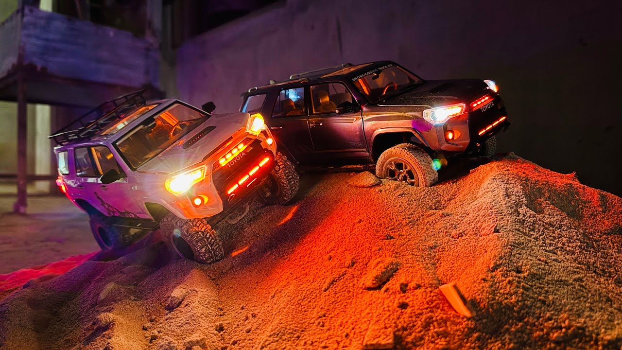 Epic RC Crawler Adventure - Extreme Mountain Trails & Tough Obstacles! Rc Fortuner Rc 4Runner