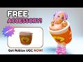 🎃 FREE AMAZON SPICED PUMPKIN LATTE UGC! LIMITED ITEM TUTORIAL ☕ ROBLOX 2025