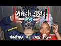 Pt. 3| Faux Locs Journey | How I wash my Locs 💦