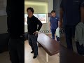 結婚式以来の登場w