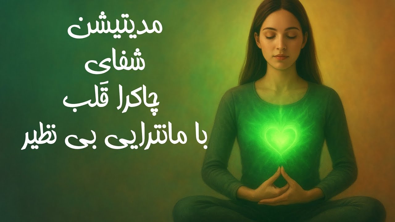 قلب تو ، راه  رو بلده ، به قلبت اعتماد کن  | مدیتیشن شفای چاکرا قلب 