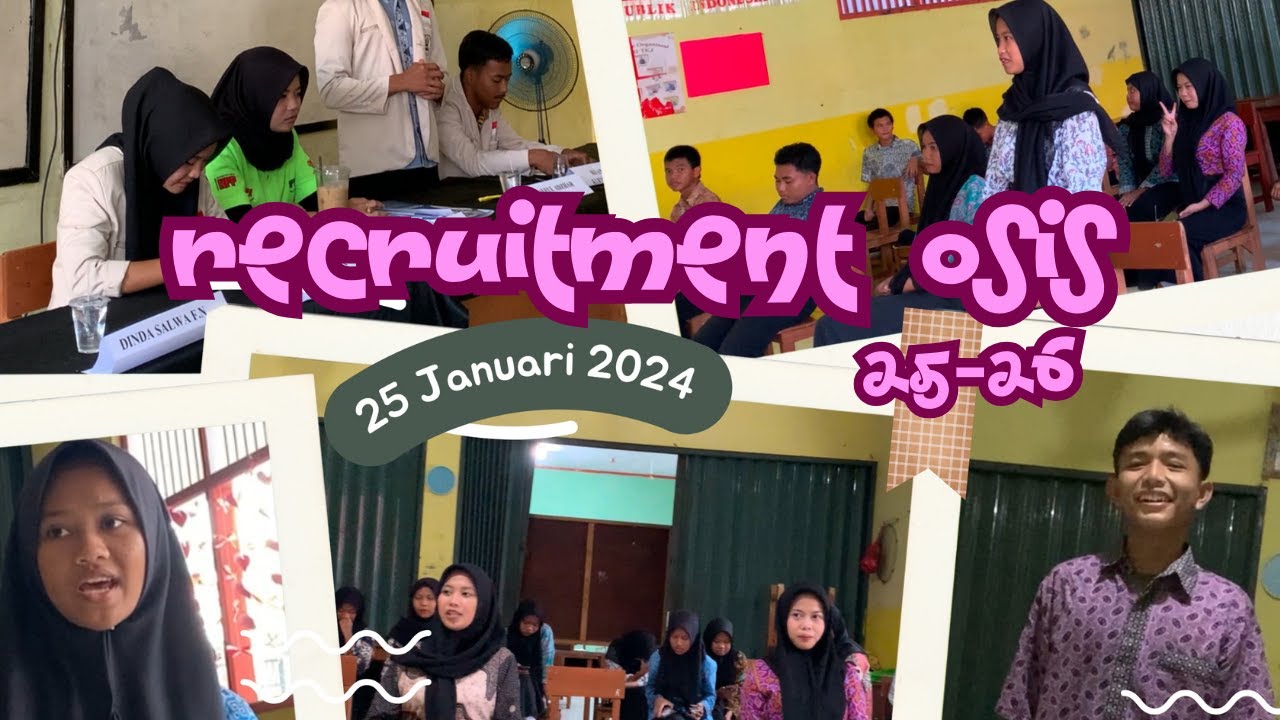 Recruitment OSIS SMK Bina Jaya Prestasi Masa Bhakti 2025-2026 