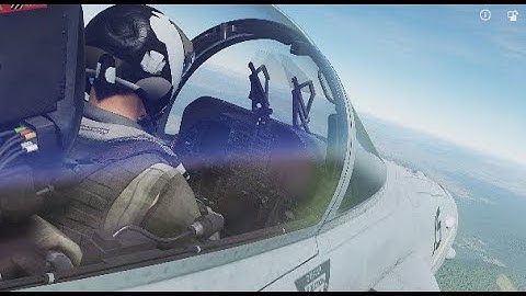 DCS ~ F-18 HORNET COLD START ~ IN GAME TUTORIAL ~ TRACKIR 5