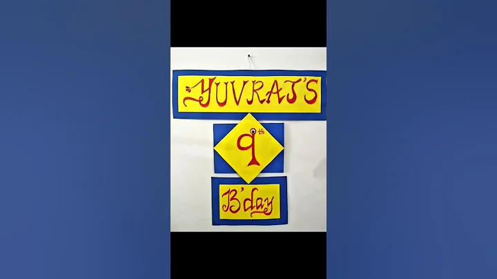 Happy Birthday Minion theme party handmade decoration banner, props, plant gifts,