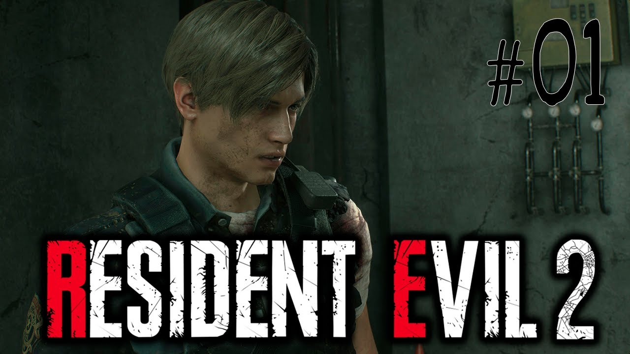 RESIDENT EVIL 2 REMAKE - Início do game com o Leon #01
