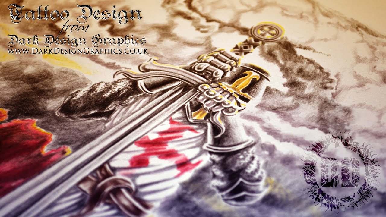 pix Crusader Sleeve Tattoo Designs custom tattoo design knights templar forearm sleeve