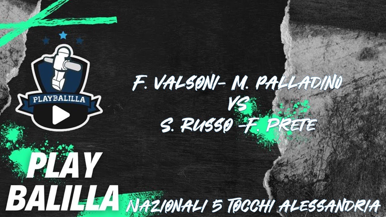🔥Finale Lato Vincenti🔥F. Valsoni- M. Palladino VS F. Prete- S. Russo NAZIONALI 5 TOCCHI Alessandria