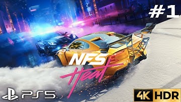 Need for Speed Heat Walkthrough Gameplay Part 1 | PS5, PS4 | 4K HDR (PROLOGUE)
