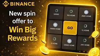 Binance Spot Wheel Of Fortune  To Unlock Your Share Of 10000000 Home Tokens Reward