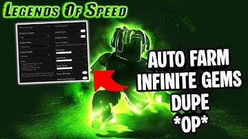 Legends Of Speed Script *NO KEY* | Auto Farm, Infinite Gems, Dupe, Auto Pet & More | Mobile & PC
