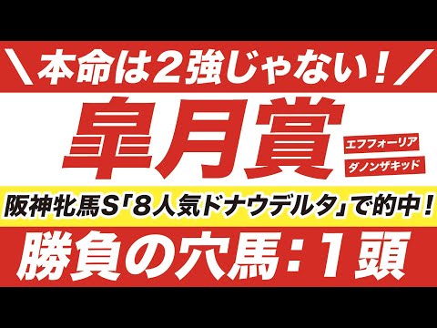 皐月賞 2021【予想】今年は大波乱？！エフフォーリア VS ダノンザキッド 以外から選んだ勝負の１頭とは？！大穴から真っ向勝負だ！