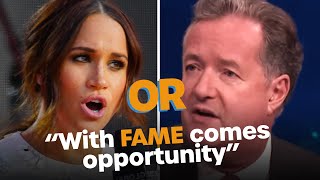 Meghan Markle or Piers Morgan | Who Said It?