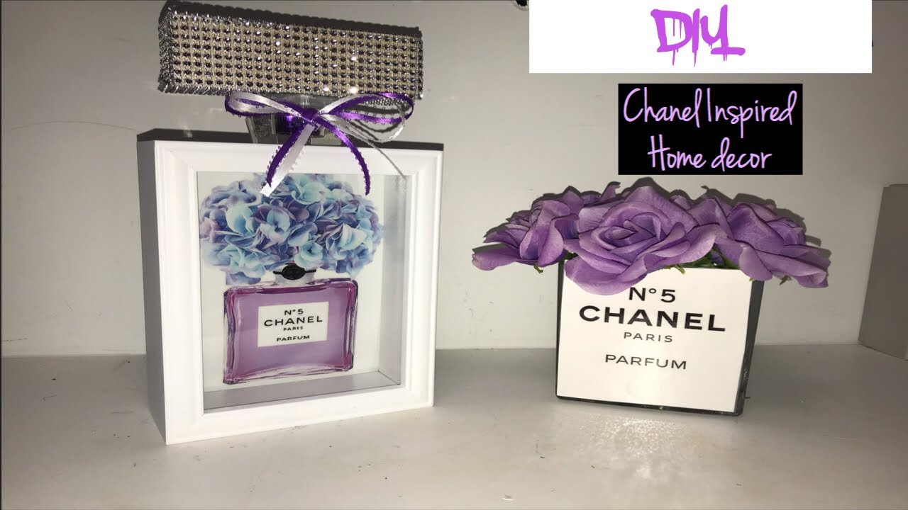 DIY:CHANEL INSPIRED HOME DECOR / DOLLAR TREE 