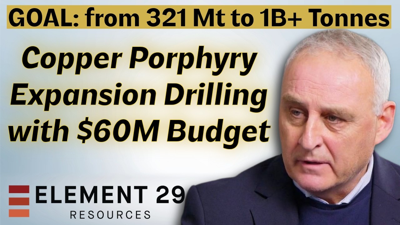 Element 29 Chases a Billion-Tonne Copper Porphyry in Peru with a $60M Budget: CEO Richard Osmond