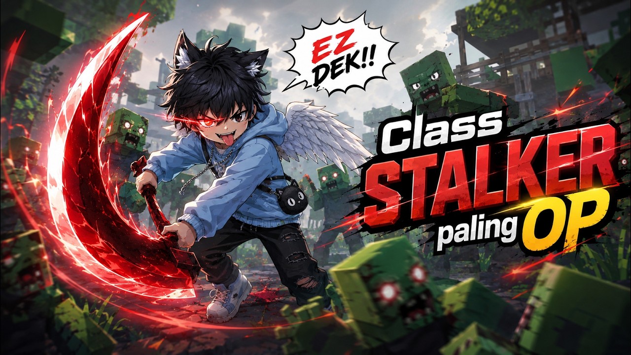 BERTAHAN 100 HARI PAKE CLASS TERKUAT STALKER DI SURVIVE THE APOCALYPSE ROBLOX