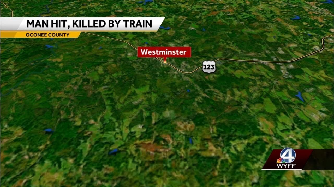 Upstate man struck and killed by train in Oconee County, coroner says ...