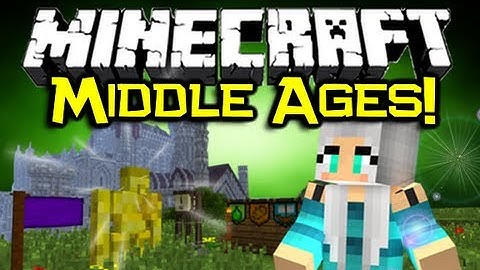 Minecraft MIDDLE AGES MOD Spotlight! - Pimp Yo