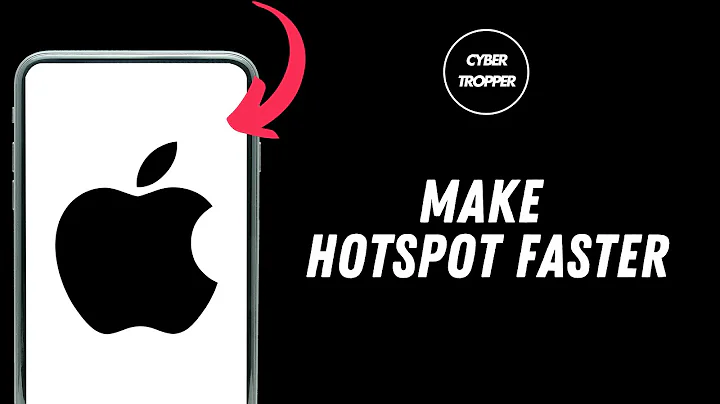 How to Make Mobile Hotspot Faster on iPhone