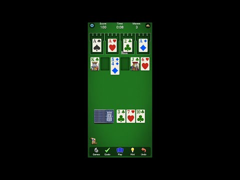 Castle Solitaire (by MobilityWare) - free offline classic card game for Android and iOS - gameplay.