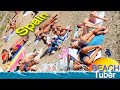 BEACH walk CADAQUES SPAIN 4k video in ESPAÑA COSTA BRAVA !!