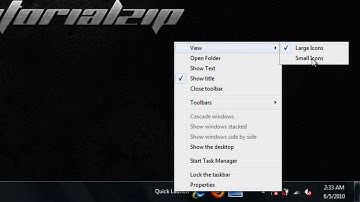 How to Enable or Disable Quick Launch in Windows 7